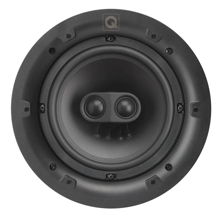 WiiM AMP Wi-Fi & Bluetooth Amplifier + Q Acoustics QI65C-ST 6.5" Stereo Ceiling Speaker - K&B Audio