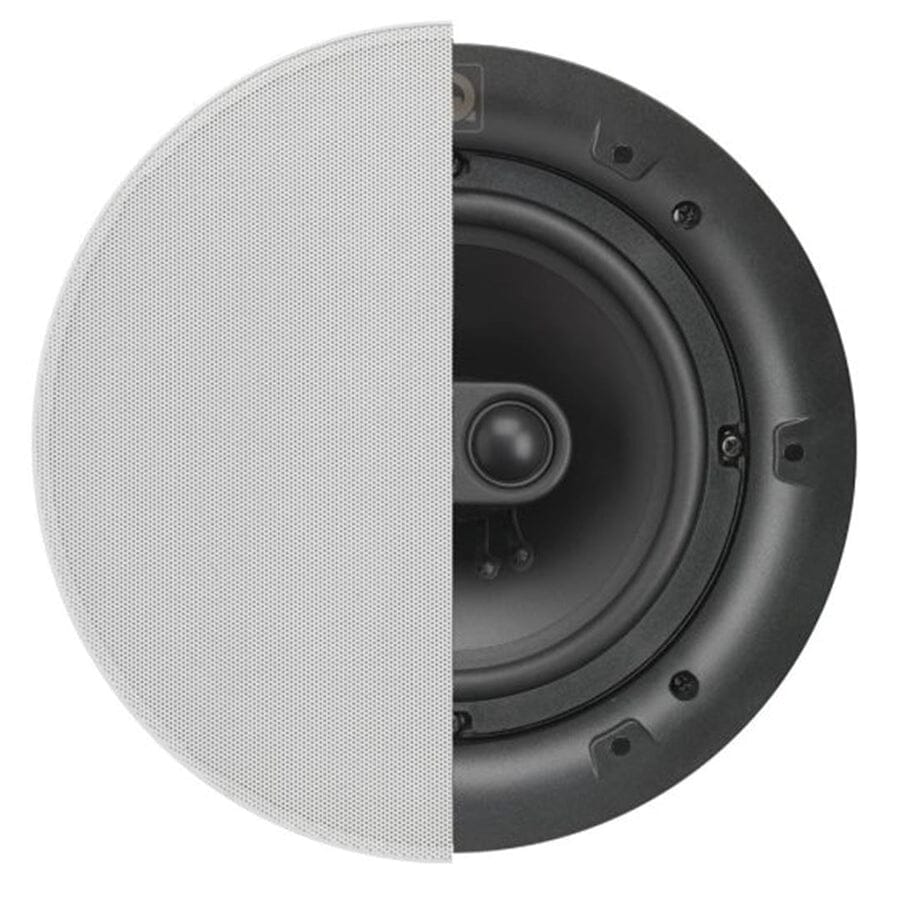WiiM AMP Wi-Fi & Bluetooth Amplifier + Q Acoustics QI65C-ST 6.5" Stereo Ceiling Speaker - K&B Audio