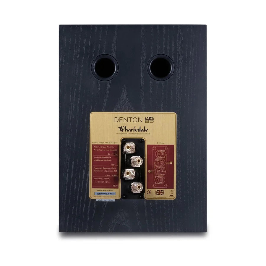 WiiM AMP + Wharfedale Denton 85 Bookshelf Speakers - K&B Audio