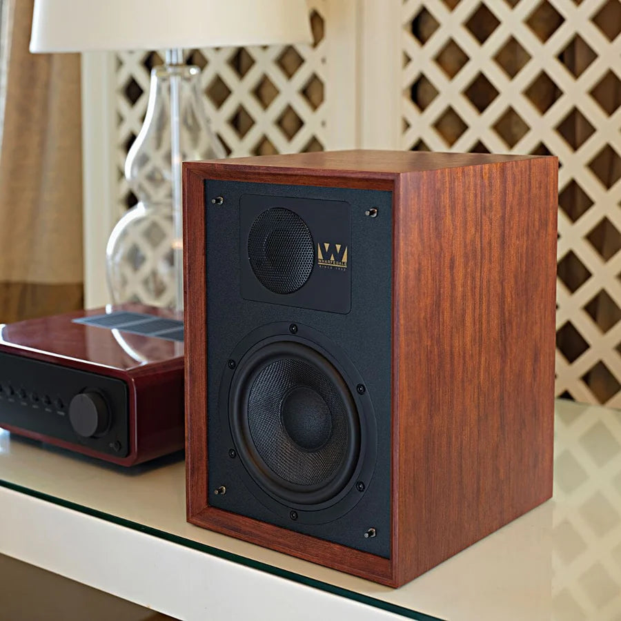 WiiM AMP + Wharfedale Denton 85 Bookshelf Speakers - K&B Audio