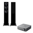 WiiM AMP + Wharfedale Diamond 12.3 Floorstanding Speakers - K&B Audio