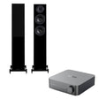 WiiM AMP + Wharfedale Diamond 12.4 Floorstanding Speakers - K&B Audio