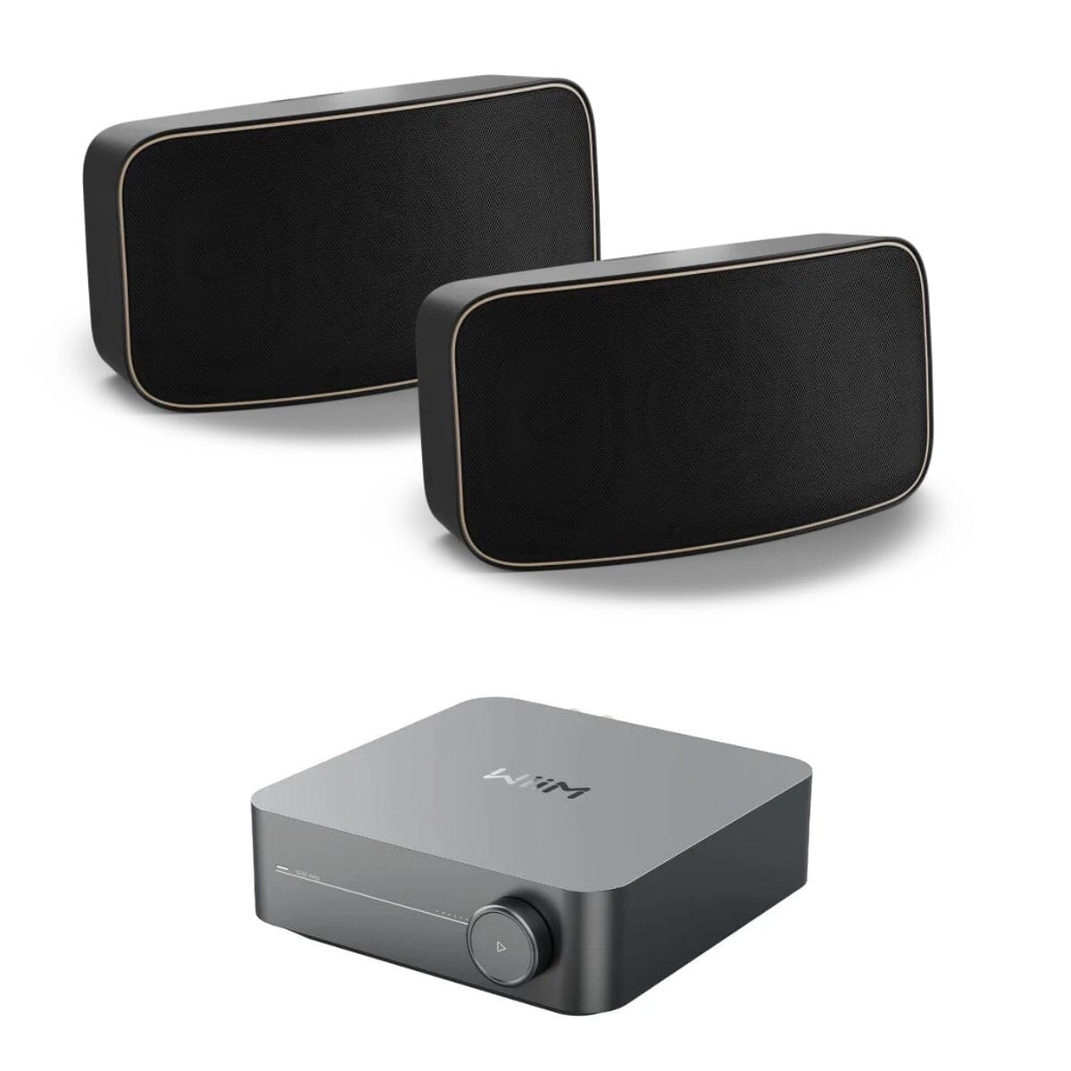 WiiM AMP Wi-Fi & Bluetooth Amplifier + DALI Gardian OW 6 6.5" Outdoor Speakers - K&B Audio