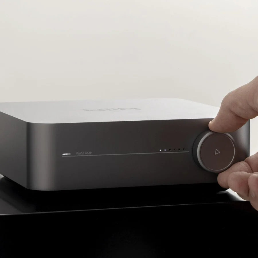 WiiM AMP + Kanto YU Passive 6" Bookshelf Speakers - K&B Audio