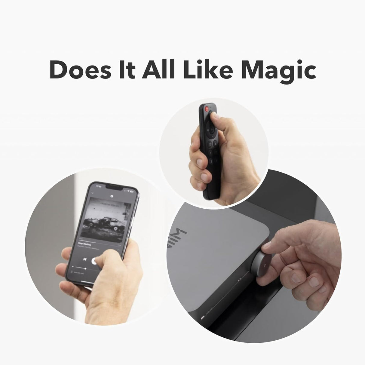 WiiM AMP Wi-Fi Multiroom Amplifier with Bluetooth, Airplay 2, Alexa - K&B Audio