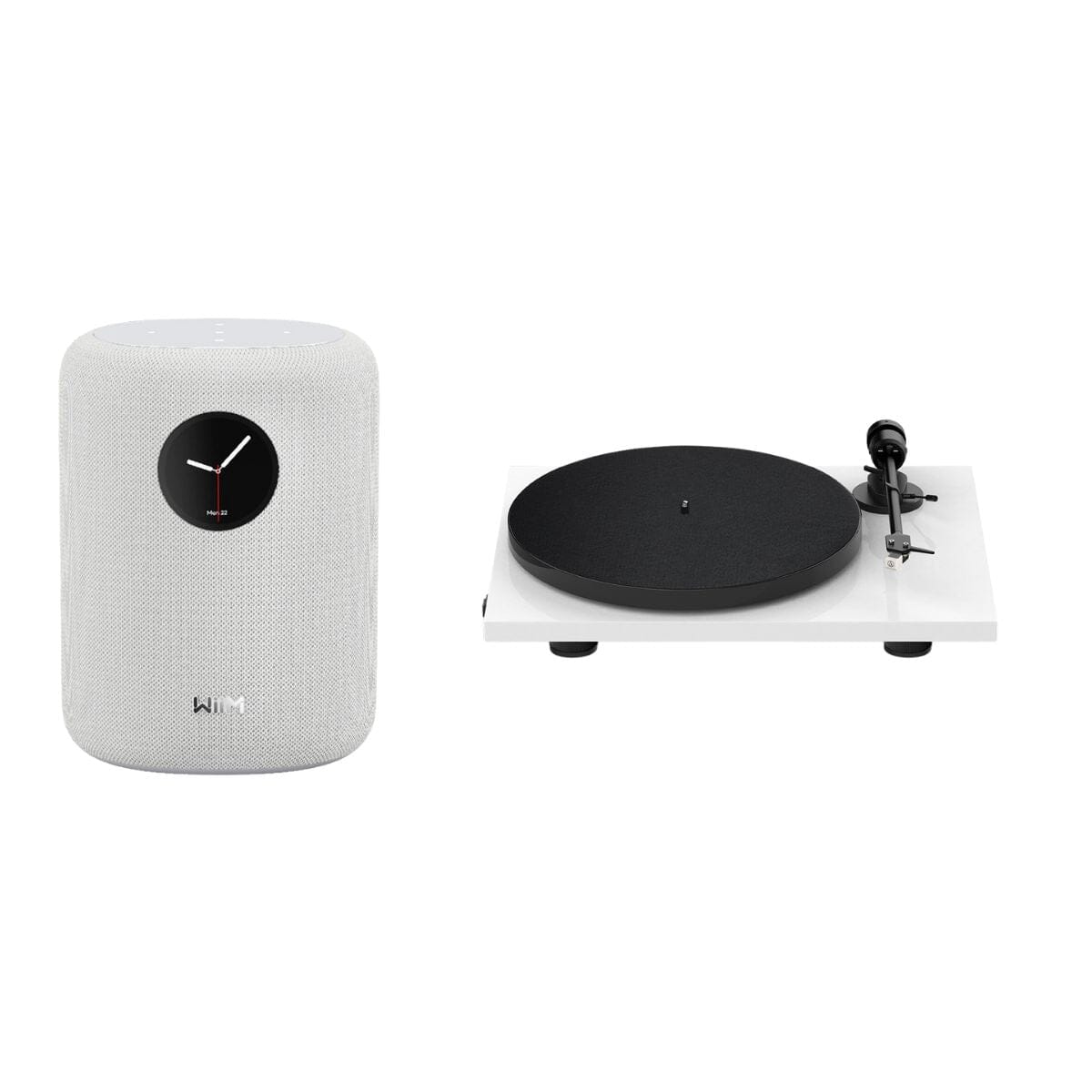 WiiM Sound Turntable Set with Pro-Ject E1 Phono Turntable Bundles WiiM / Pro-Ject White