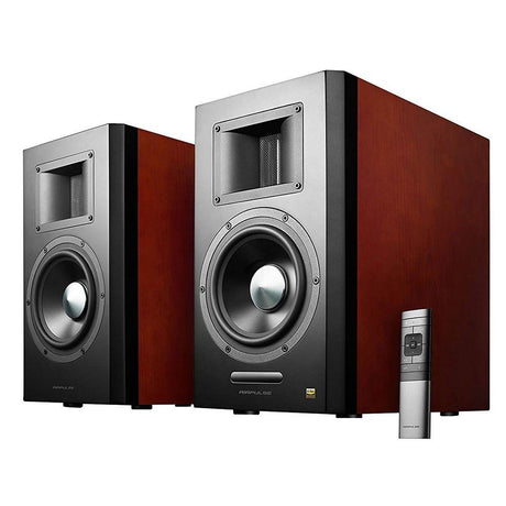 Airpulse A300 160W Active Bookshelf Speakers with Bluetooth - K&B Audio