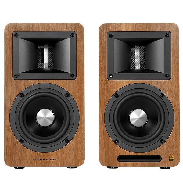 Airpulse A80 100W Active Bookshelf Speakers with Bluetooth - K&B Audio