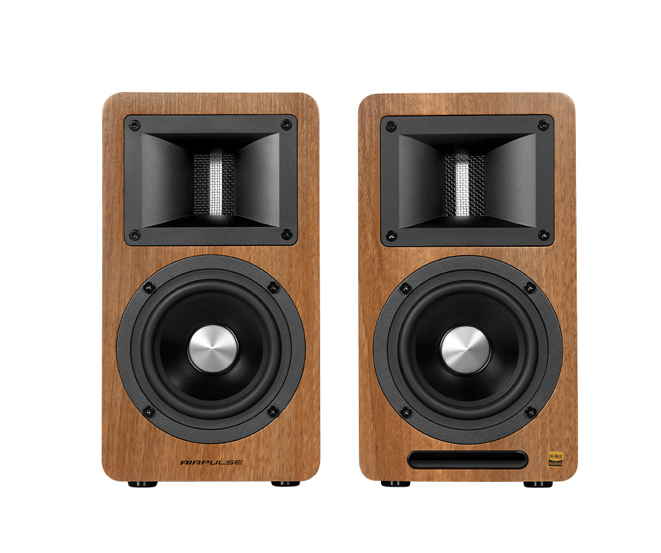 Teac TN-400BT-X Bluetooth Turntable + Airpulse A80 Active Bluetooth Speakers - K&B Audio