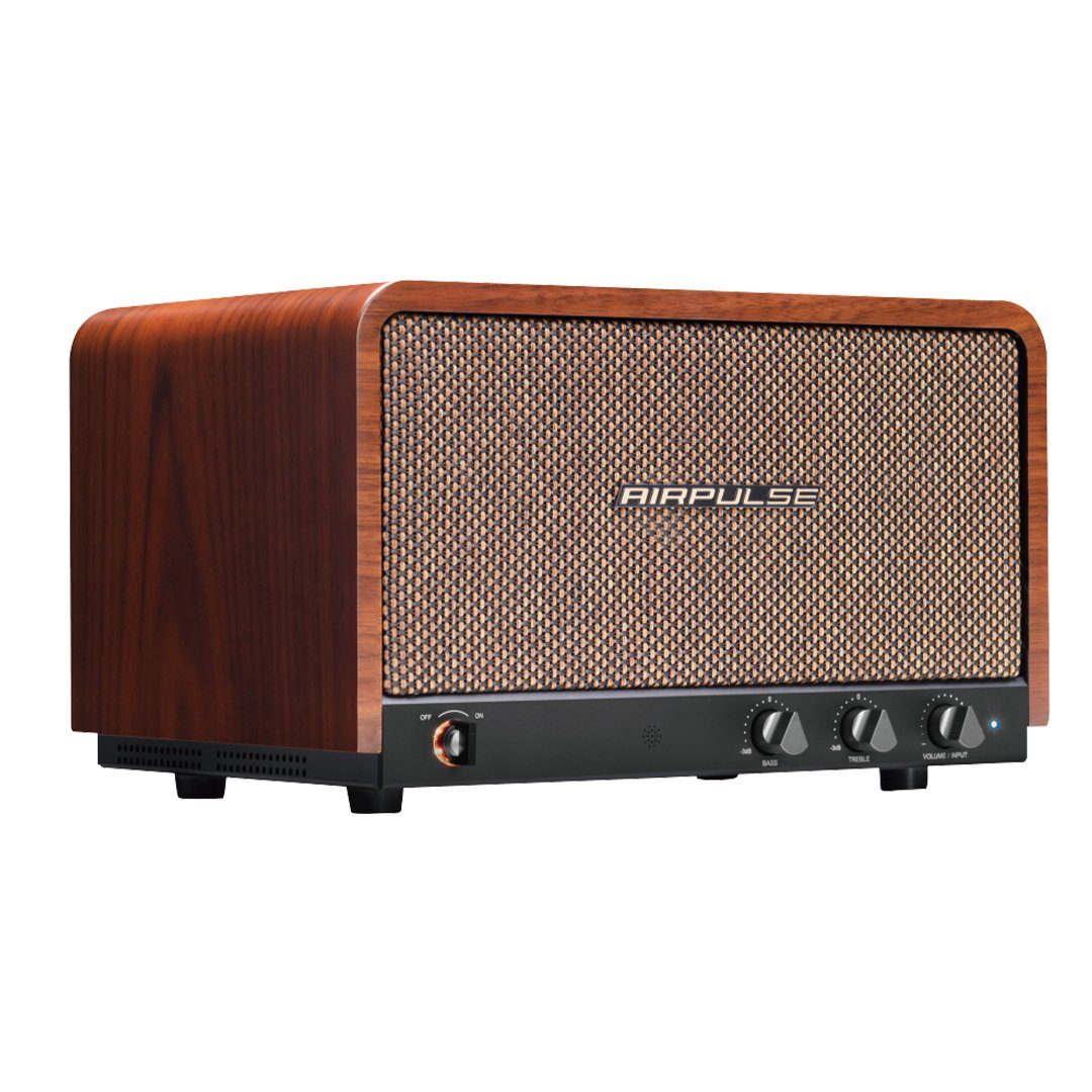 Airpulse P100X Active Desktop Speaker with Bluetooth 5.0 - K&B Audio