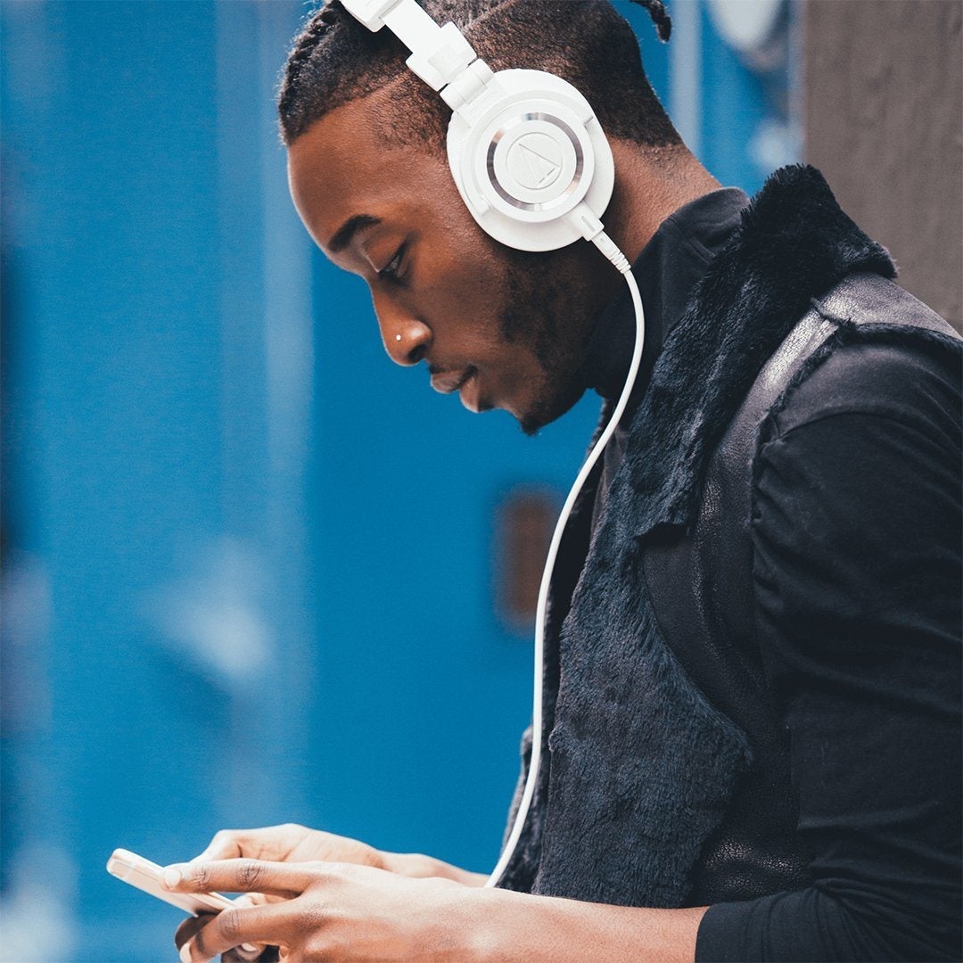 Audio-Technica ATH-M50x Professional Over Ear Monitor Headphones - K&B Audio