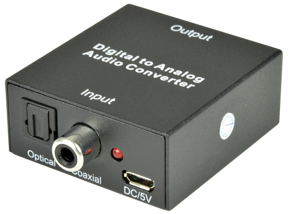AV Link Digital Audio to Analogue Audio Converter (DAC) - K&B Audio