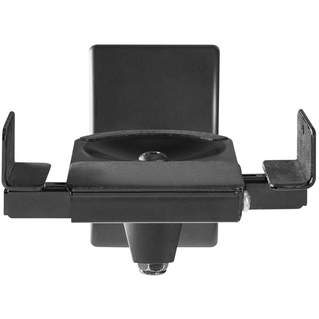 Universal Bookshelf Speaker Wall Mounts - Black (Pair) - K&B Audio
