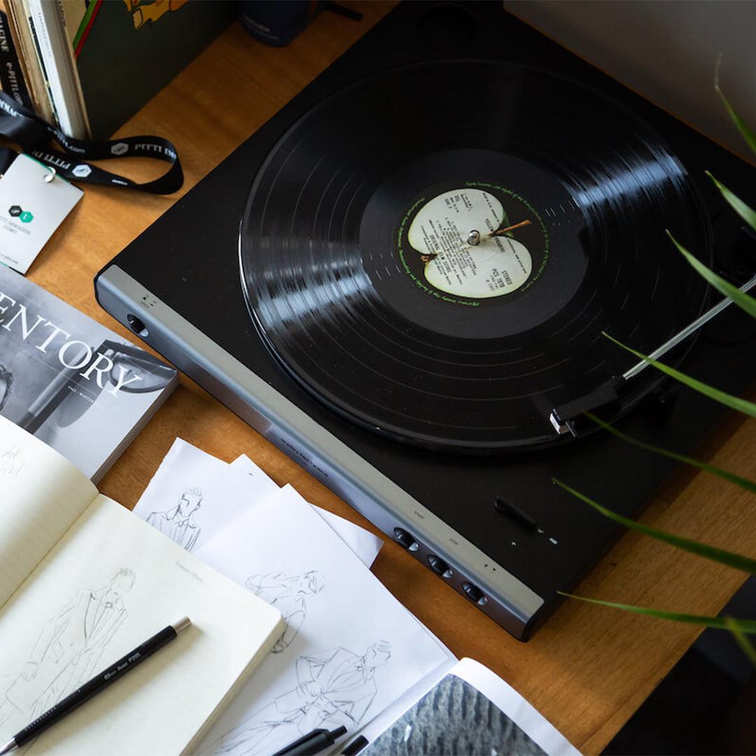 Audio-Technica LP60X Turntable + Edifier R1700BTs Active Bluetooth Speakers - K&B Audio