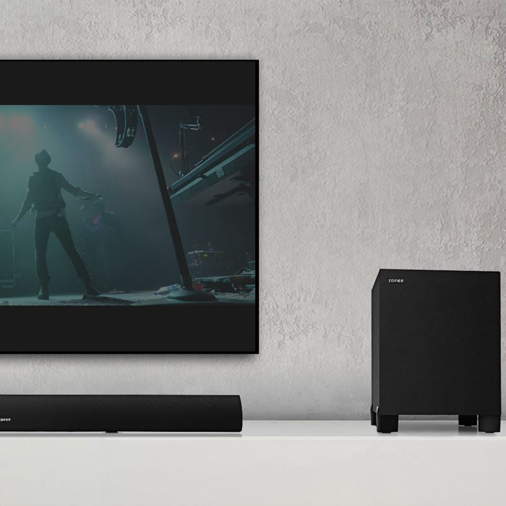 Edifier B7 145W CineSound TV Soundbar with Bluetooth & Wireless Subwoofer - K&B Audio