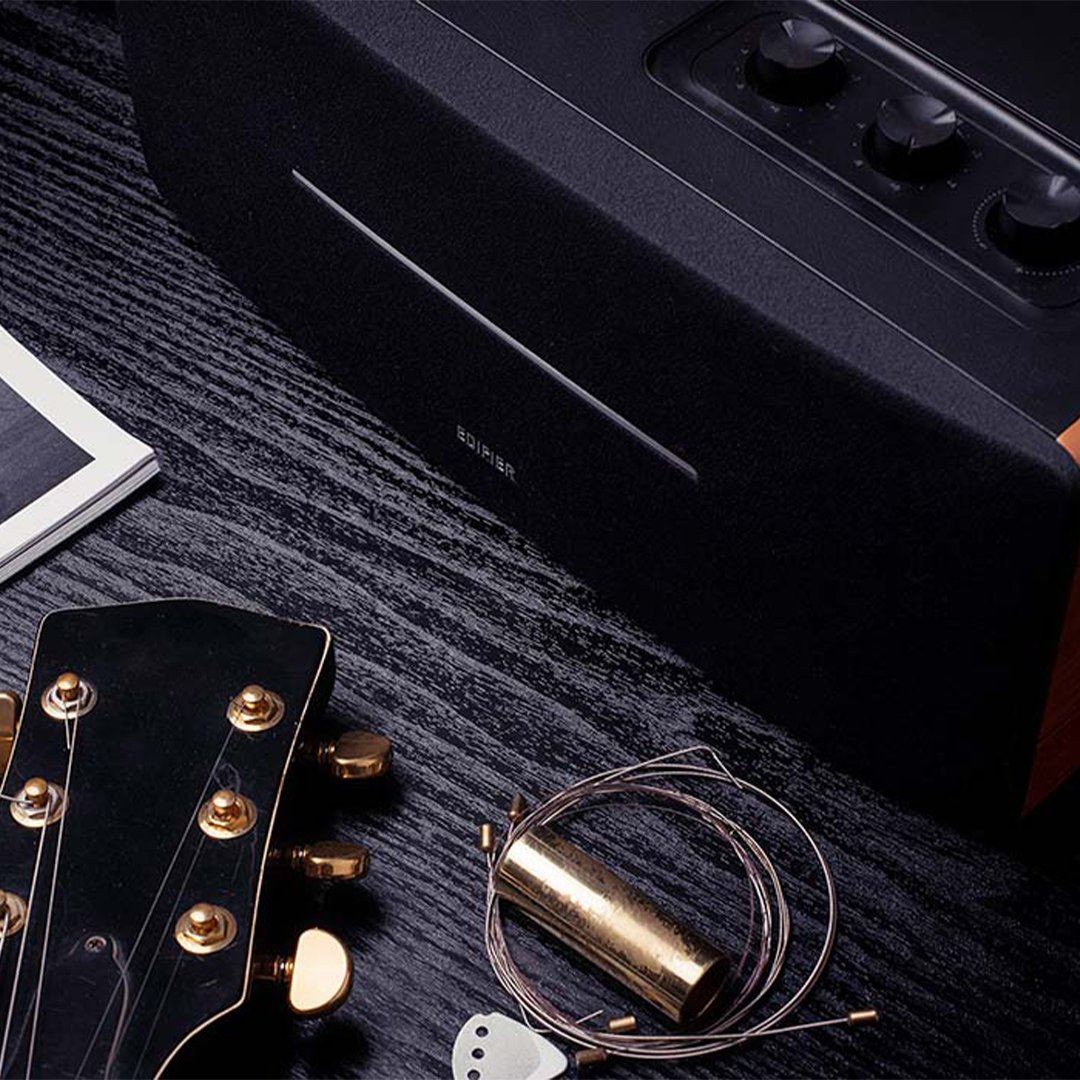 Audio-Technica LP60X-BT Bluetooth Turntable + Edifier D12 Active Bluetooth Speaker - K&B Audio