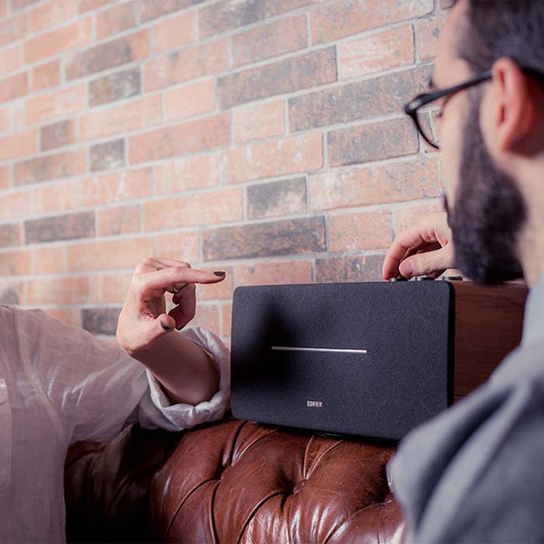 Teac TN-180BT Bluetooth Turntable + Edifier D12 Active Bluetooth Speakers - K&B Audio