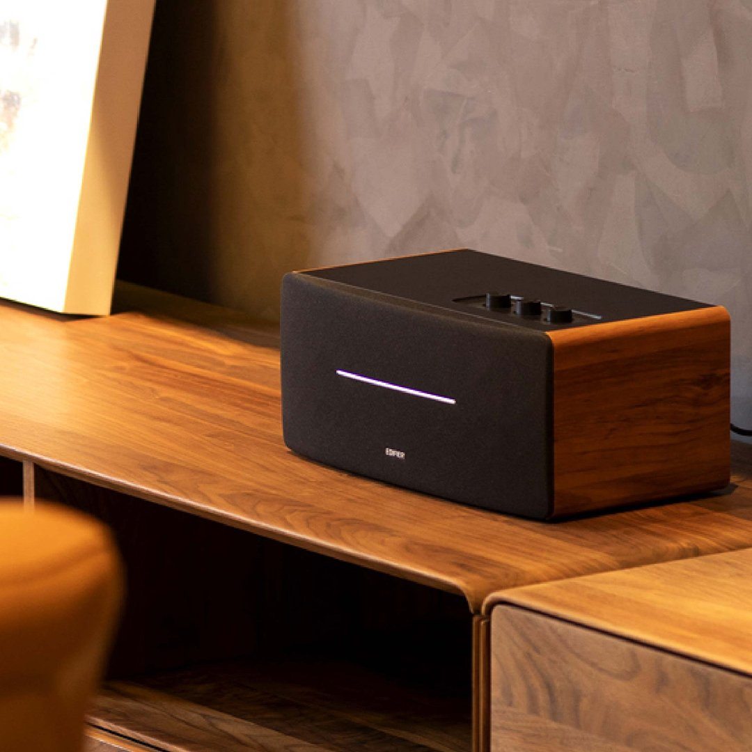 Teac TN-180BT Bluetooth Turntable + Edifier D12 Active Bluetooth Speakers - K&B Audio