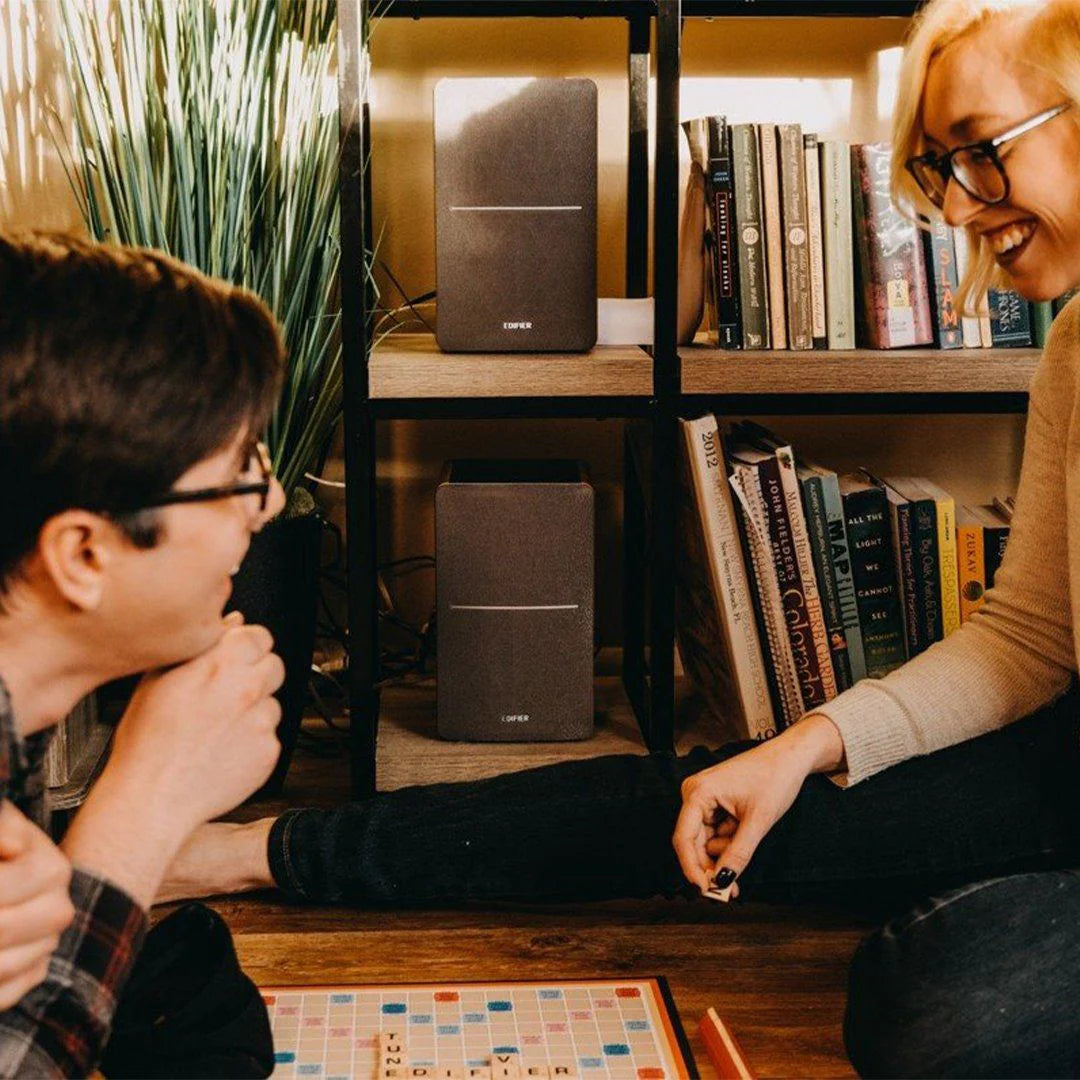 Pro-ject E1 Phono Turntable + Edifier R1280DBs Active Bluetooth Speakers - K&B Audio