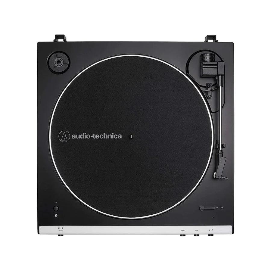 Audio-Technica LP60X-BT Bluetooth Turntable + Edifier R1700BT Active Bluetooth Speakers - White Edition - K&B Audio
