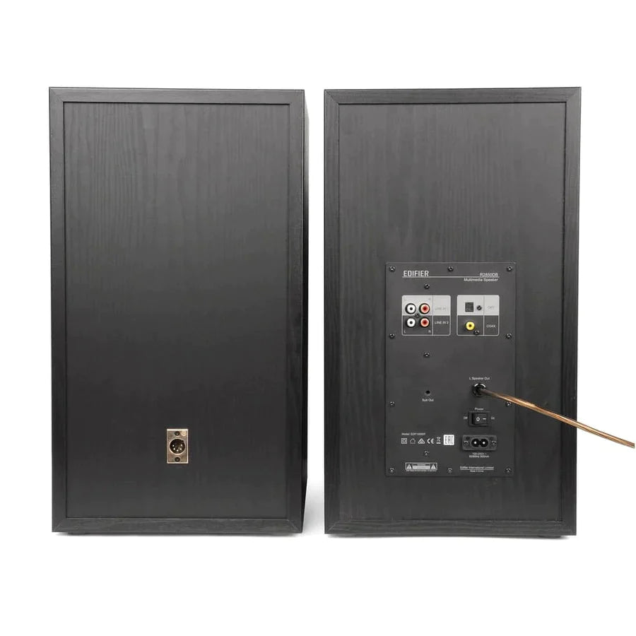 Audio-Technica LP120XUSB-BT Bluetooth Turntable + Edifier R2850DB Active Bluetooth Speakers - K&B Audio