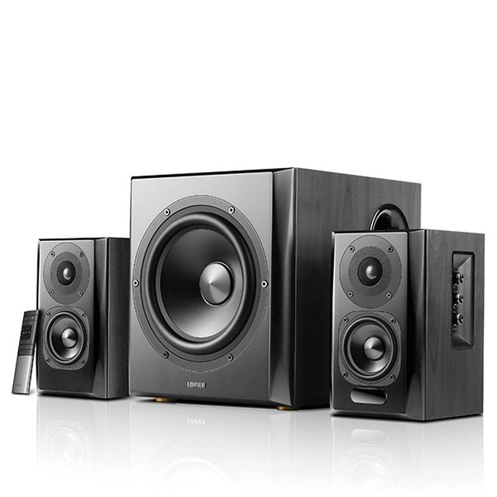 Edifier S351DB 2.1 Active Bookshelf Speakers with Subwoofer & Bluetooth - K&B Audio