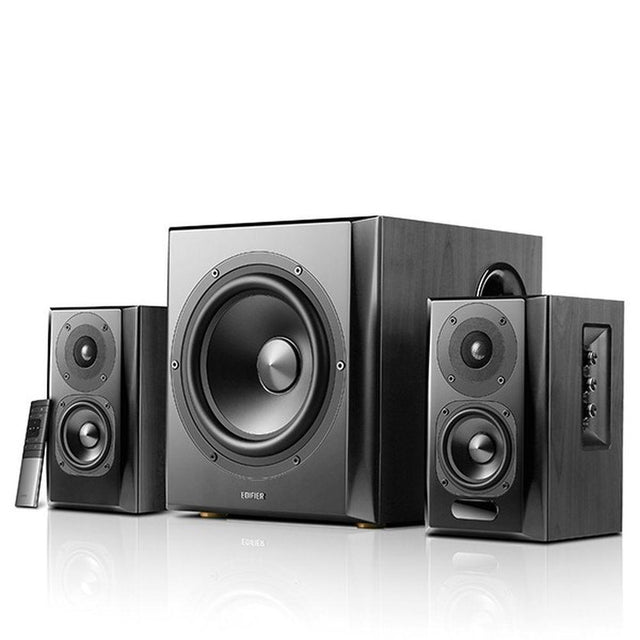 Edifier S351DB 2.1 Active Bookshelf Speakers with Subwoofer & Bluetooth - K&B Audio