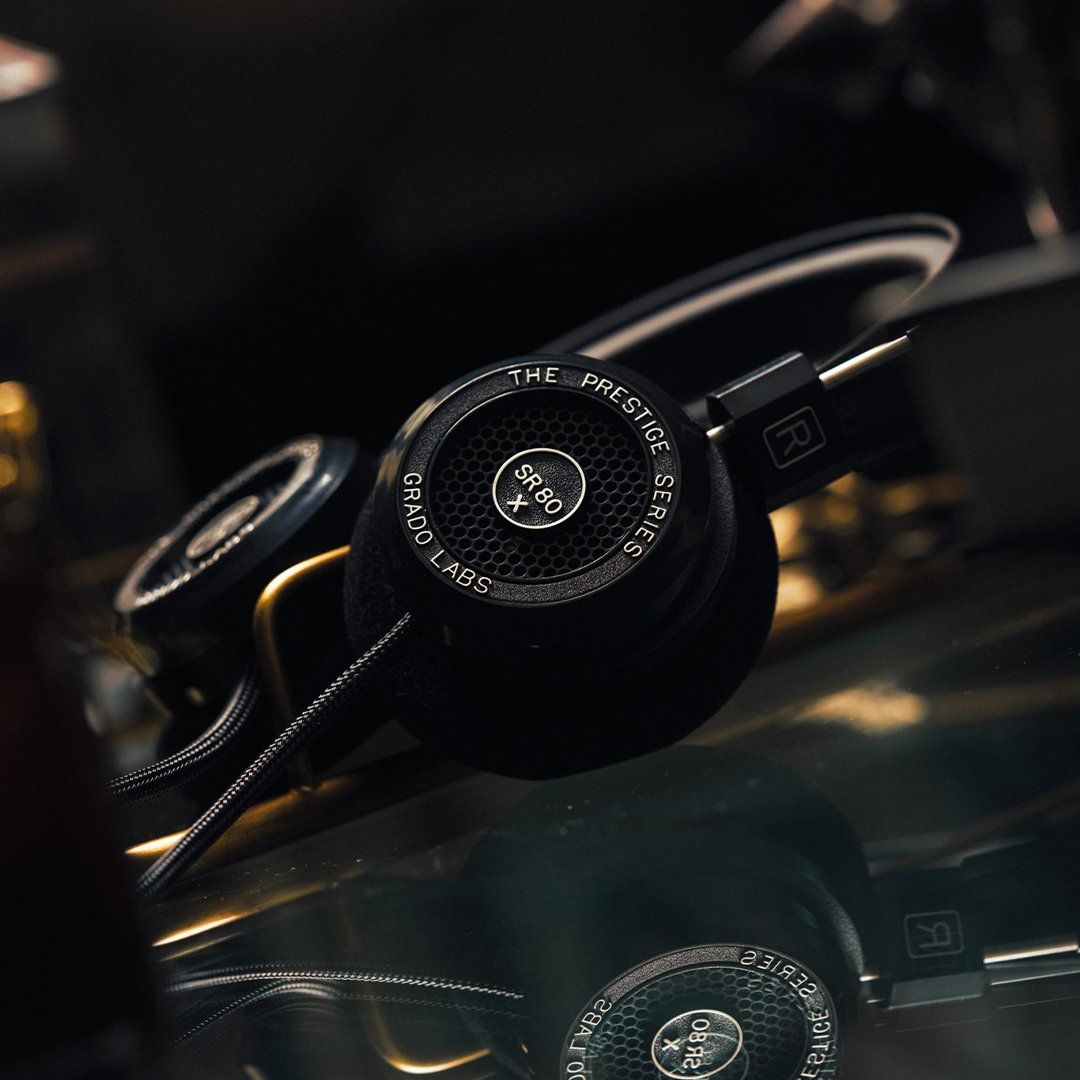 Grado SR80x Open Back Headphones - Wired - K&B Audio