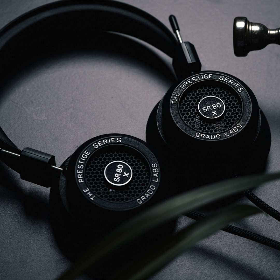 Grado SR80x Open Back Headphones - Wired - K&B Audio