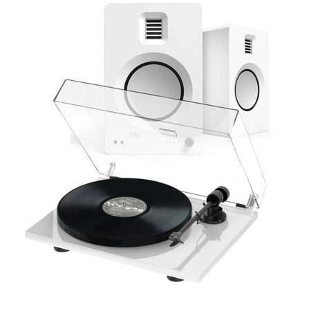 Pro-Ject E1 Turntable + Kanto TUK Active Bluetooth Speakers - K&B Audio