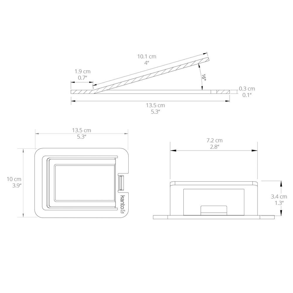 Kanto S2 Desktop Speaker Stands for Small Speakers (Pair) - K&B Audio