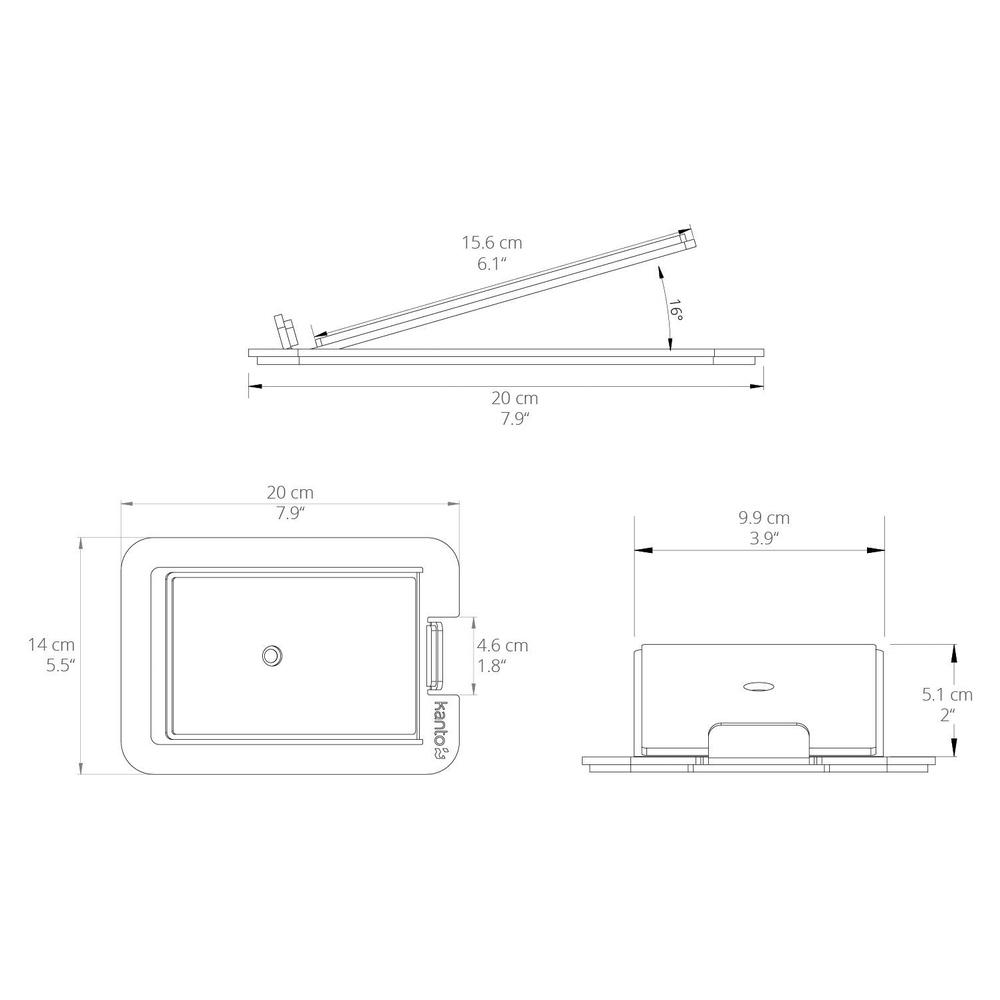 Kanto S4 Desktop Speaker Stands for Medium Speakers (Pair) - K&B Audio