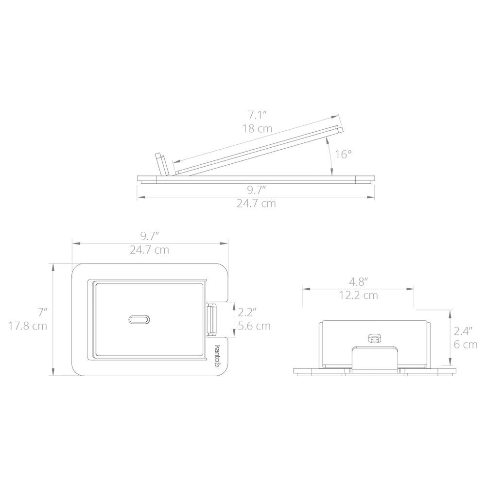 Kanto S6 Desktop Speaker Stands for Large Speakers (Pair) - K&B Audio