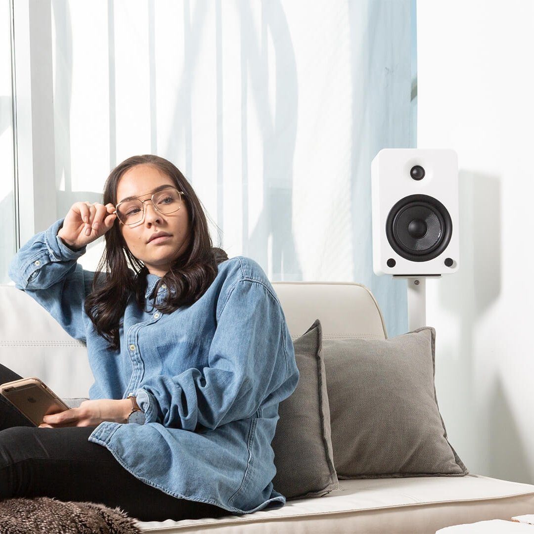 Kanto YU6 5.25" Active Bookshelf Speakers with Bluetooth - K&B Audio