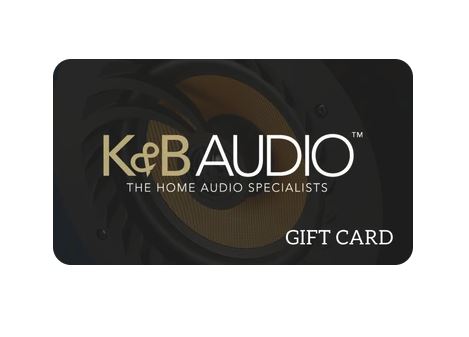 K&B Audio Gift Card (£10 - £250) - K&B Audio