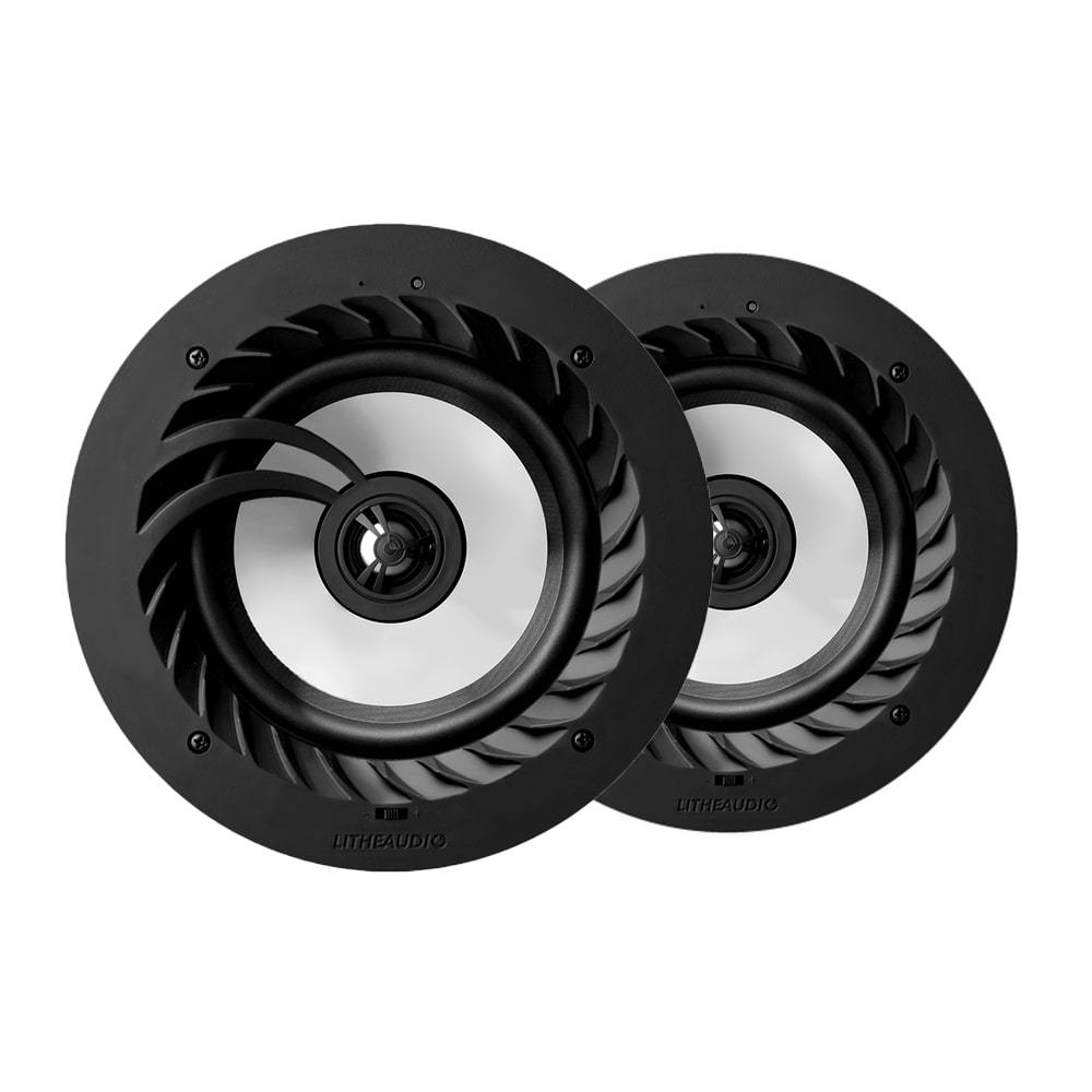 Lithe Audio 6.5" IP44 Passive In Ceiling Speakers - K&B Audio