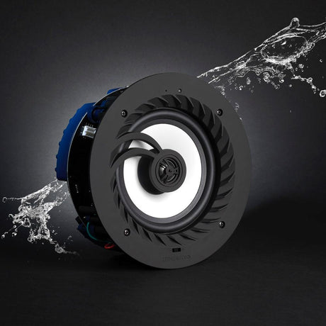 Lithe Audio 6.5" IP44 Bathroom Bluetooth Ceiling Speaker - K&B Audio