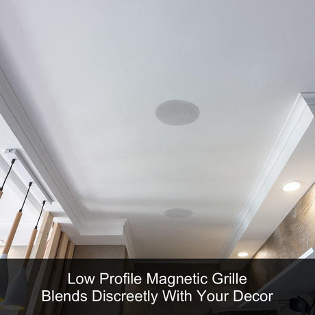 Lithe Audio 6.5" Wi-Fi Ceiling Speaker with Airplay 2 & Bluetooth - K&B Audio