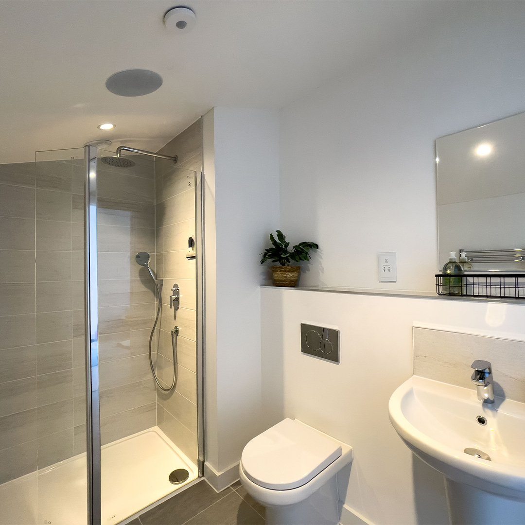 Lithe Audio Pro Series IP44 Wi-Fi Ceiling Speaker with Airplay 2 & Bluetooth - K&B Audio