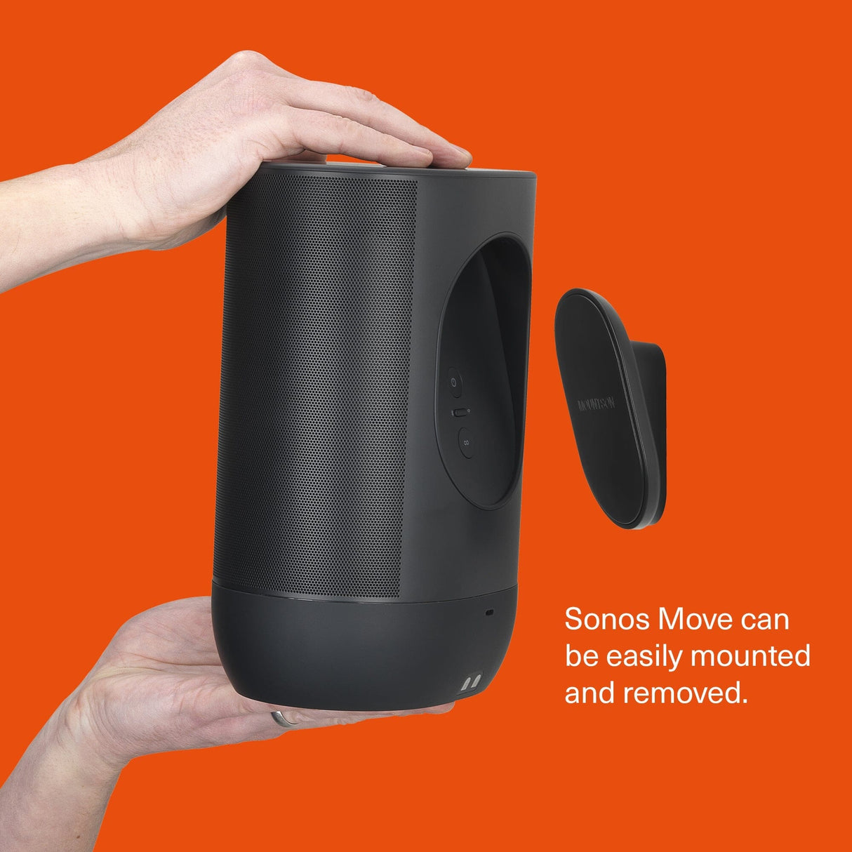 Mountson Premium Wall Mount for Sonos Move - Pair - K&B Audio
