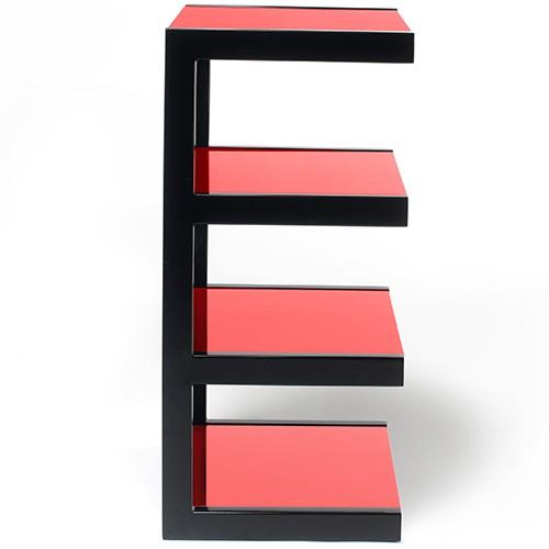 Norstone Esse Hi-Fi Stand - Red - K&B Audio
