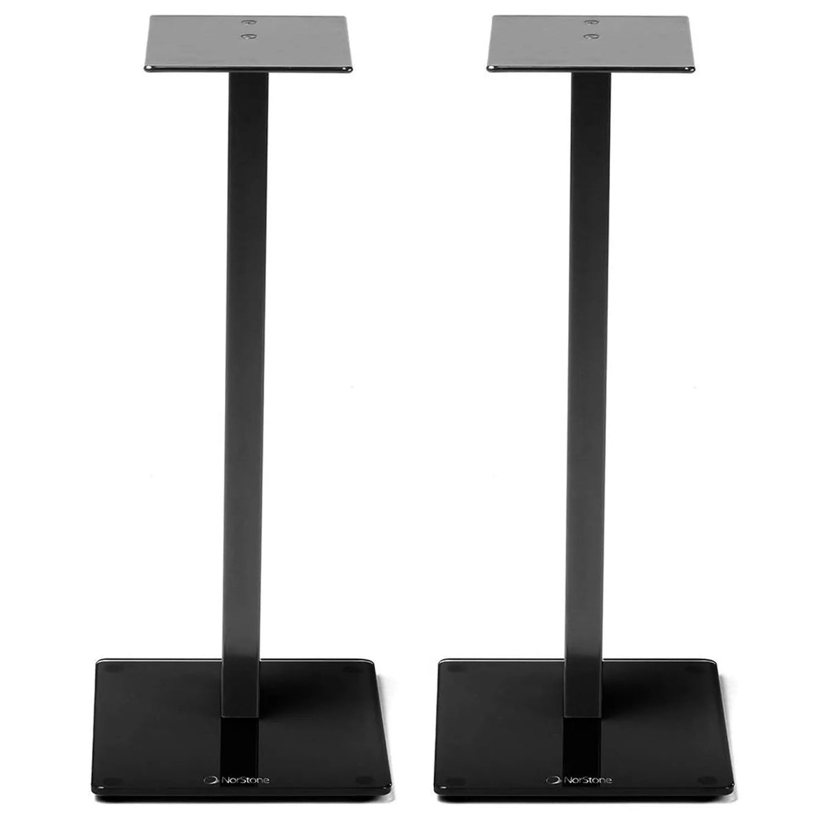 Norstone ESSE Hi-Fi Stand + Speaker Stand Bundle - Black - K&B Audio