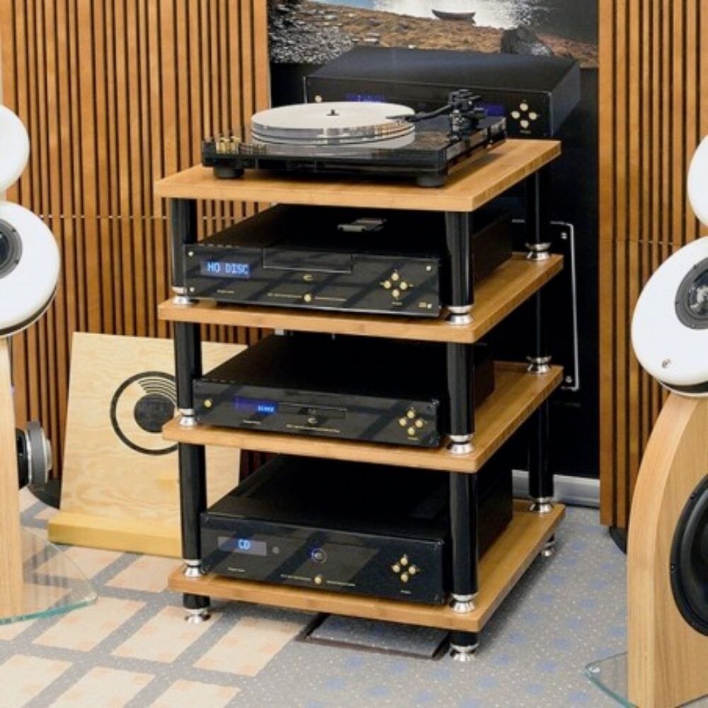 Norstone STABBL Hi-Fi Rack - Bamboo - K&B Audio