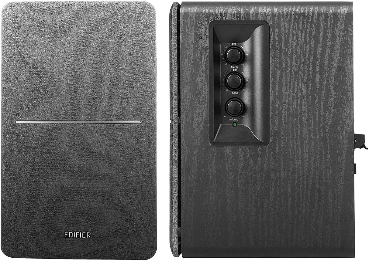 Edifier R1280T Active Bookshelf Speakers + Tangent CD II CD Player - K&B Audio