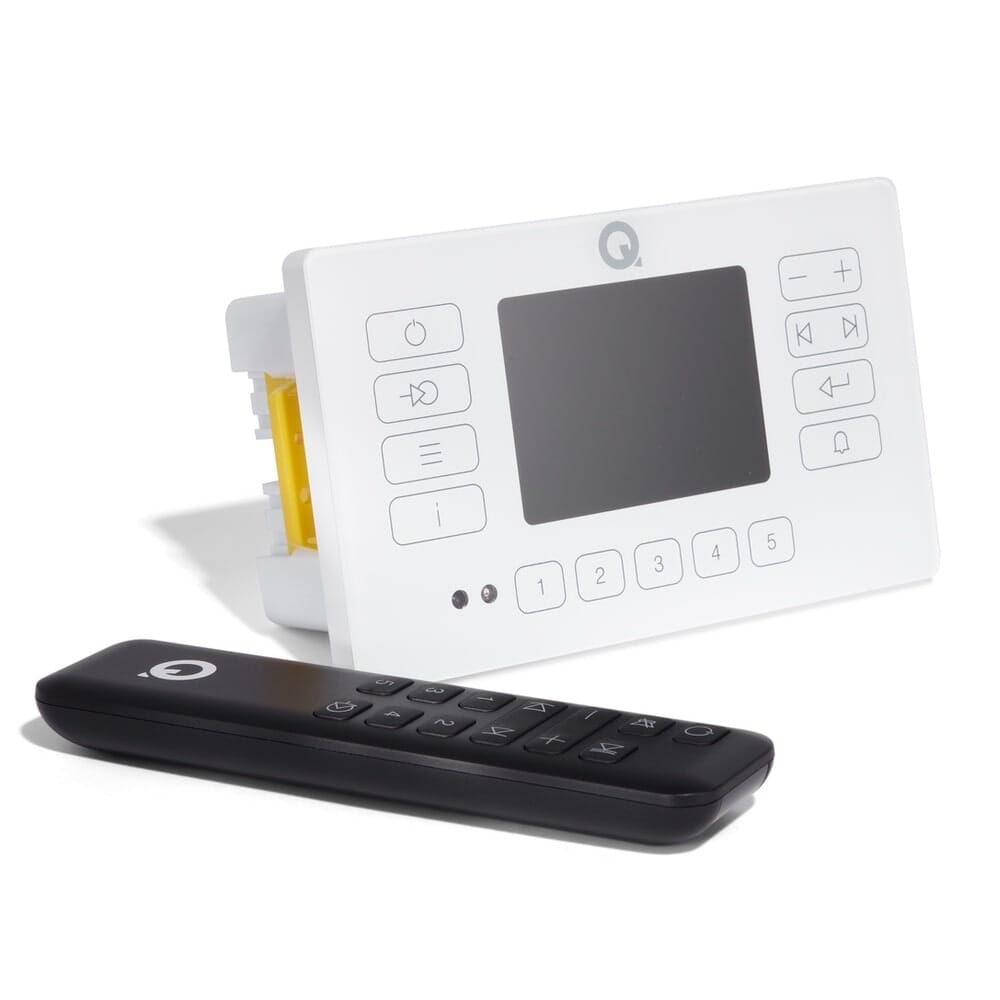 Q Acoustics E120 6.5" In Wall Speaker Hi-Fi System with Bluetooth/DAB+/FM - K&B Audio