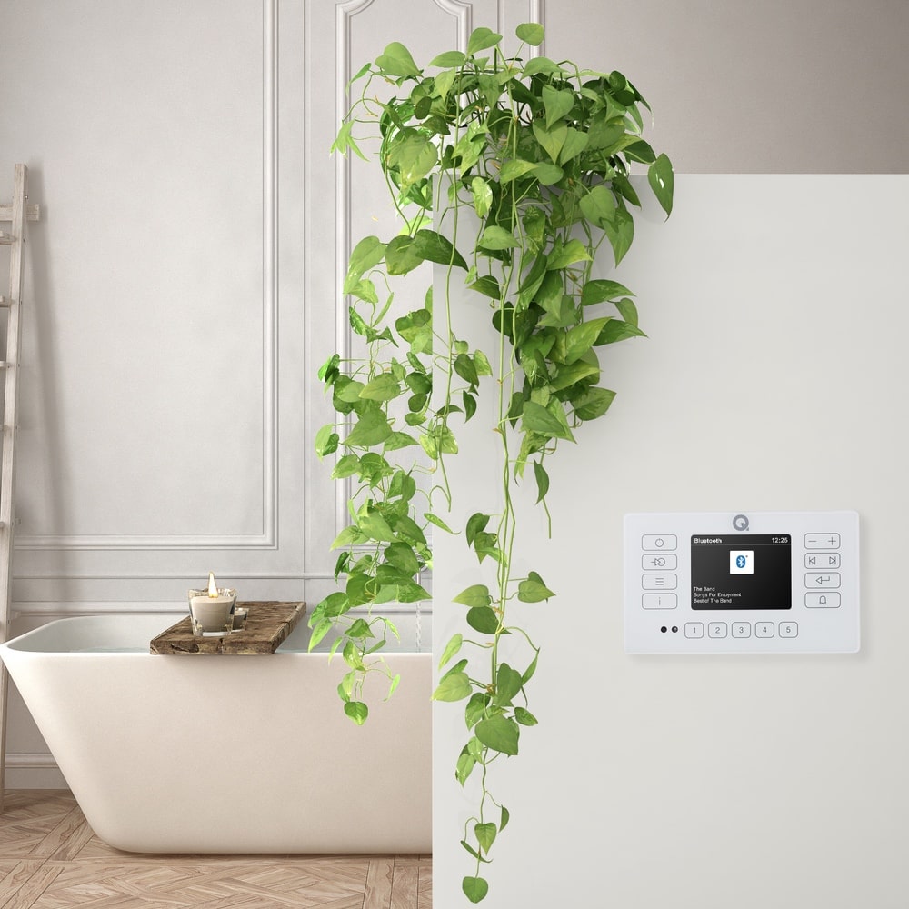 Q Acoustics E120 Bathroom Bluetooth Ceiling Speaker System with DAB Radio - K&B Audio