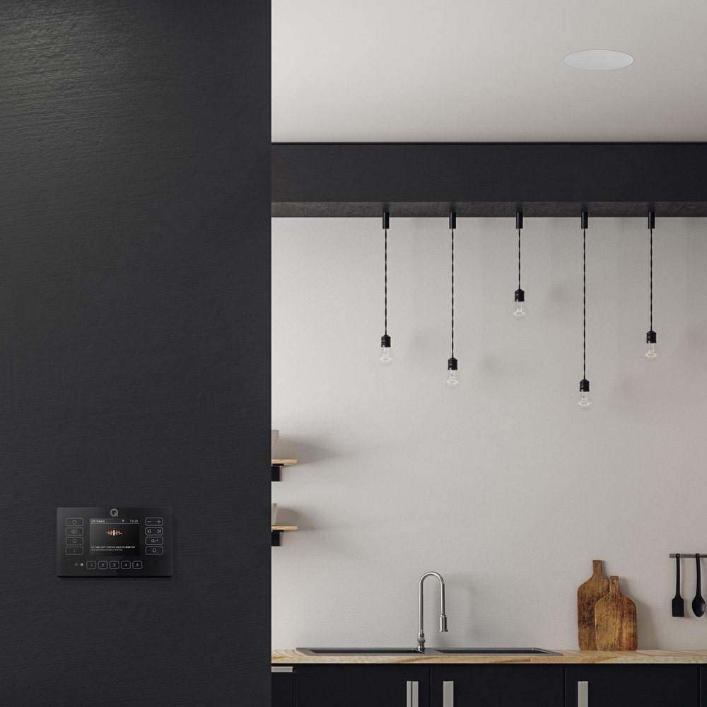 Q Acoustics E120 4 x 6.5" Bluetooth Ceiling Speaker System with DAB Radio - K&B Audio