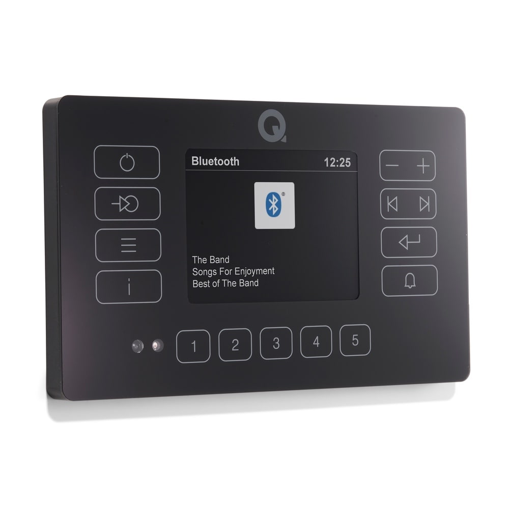 Q Acoustics E120 In Wall HiFi Amplifier with Bluetooth/DAB+/FM (No Speakers) - K&B Audio