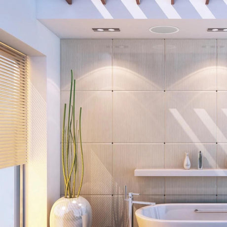 Sonos AMP + Q Acoustics QI65CW 6.5" Bathroom Ceiling Speakers - K&B Audio