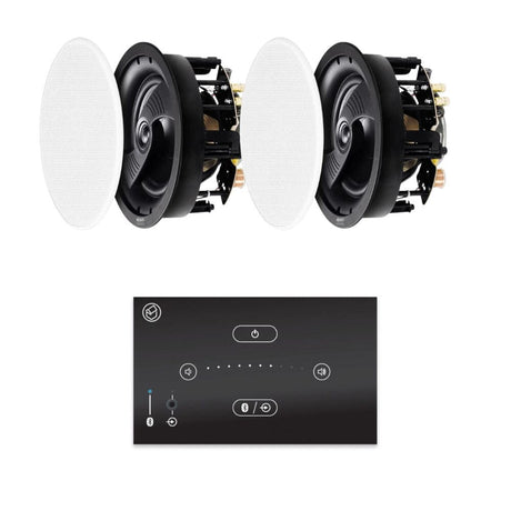 Systemline E50 6.5" Bluetooth Ceiling Speaker System - K&B Audio